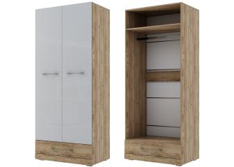 Шкаф 2-х створчатый универсальный "Ницца" Шкаф 2-х створчатый универсальный "Ницца"