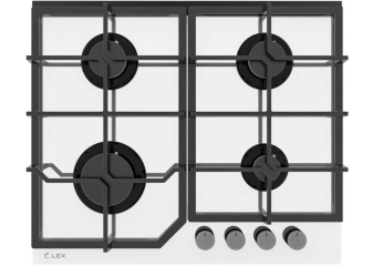 Газовая варочная поверхность "LEX" GVG 642 WH