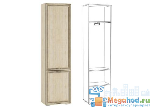 Пенал платяной ЛШ-2 "Ливорно" от магазина мебели МегаХод.РФ