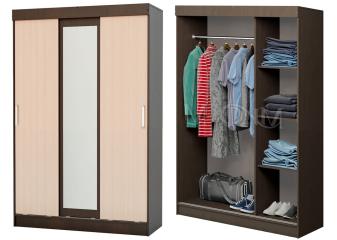 Шкаф-купе 3-х створчатый "Бася" Миф