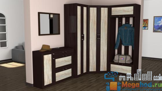 Шкаф с вешалкой 800 "Комфорт" от магазина мебели МегаХод.РФ