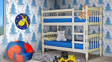 Двухъярусная кровать "Людмила Люкс 1" Двухъярусная кровать "Людмила Люкс 1"