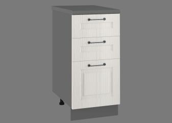Фасад ДСВ "Капри" шкаф нижний 3 ящика