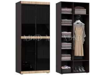 Шкаф 2-х створчатый витрина ШК 001 "Асти" Шкаф 2-х створчатый витрина ШК 001 "Асти"