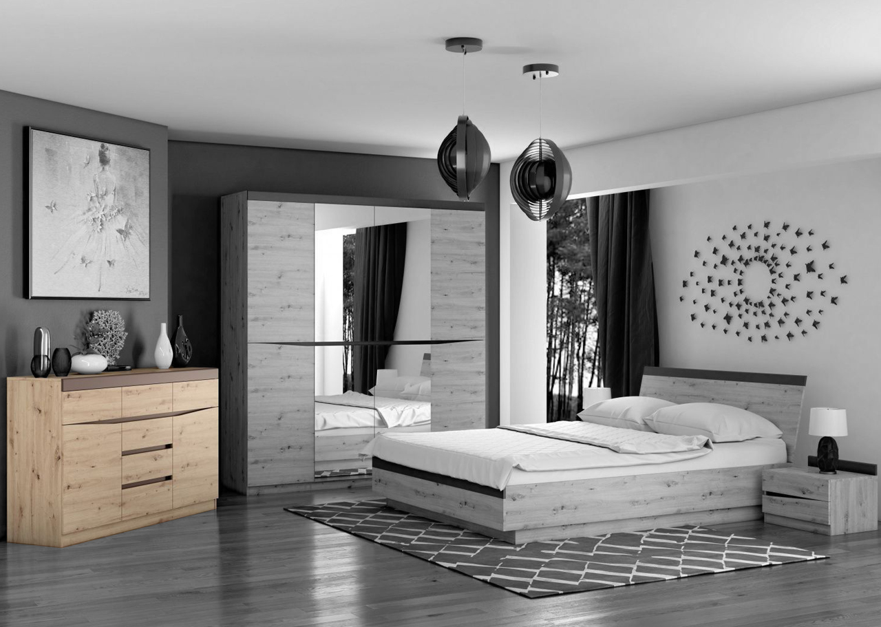 Комод 6 ящиков 2 двери "Тиана" от магазина мебели МегаХод.РФ