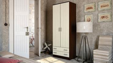 Шкаф платяной с ящиками "Дуэт" Шкаф платяной с ящиками "Дуэт"