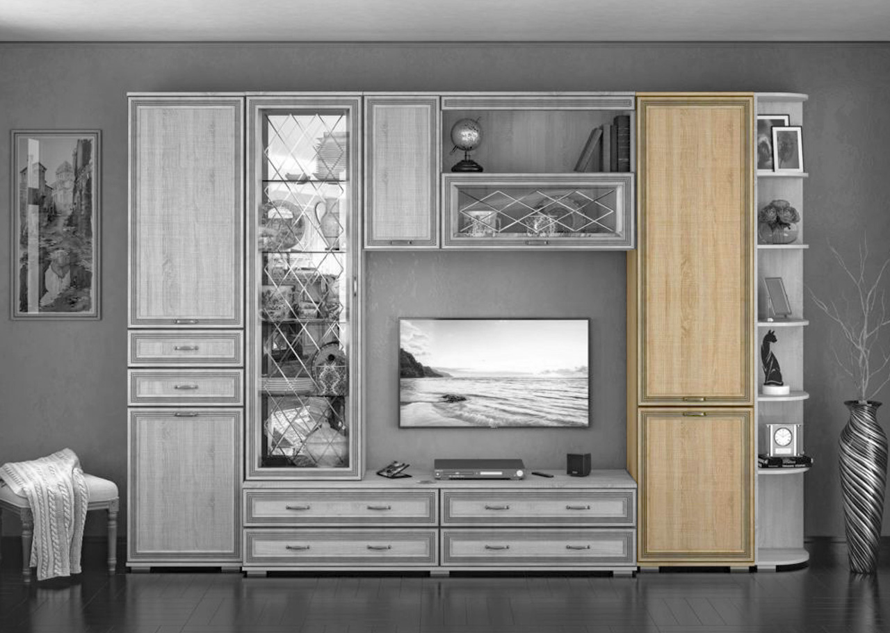 Пенал платяной ЛШ-2 "Ливорно" от магазина мебели МегаХод.РФ