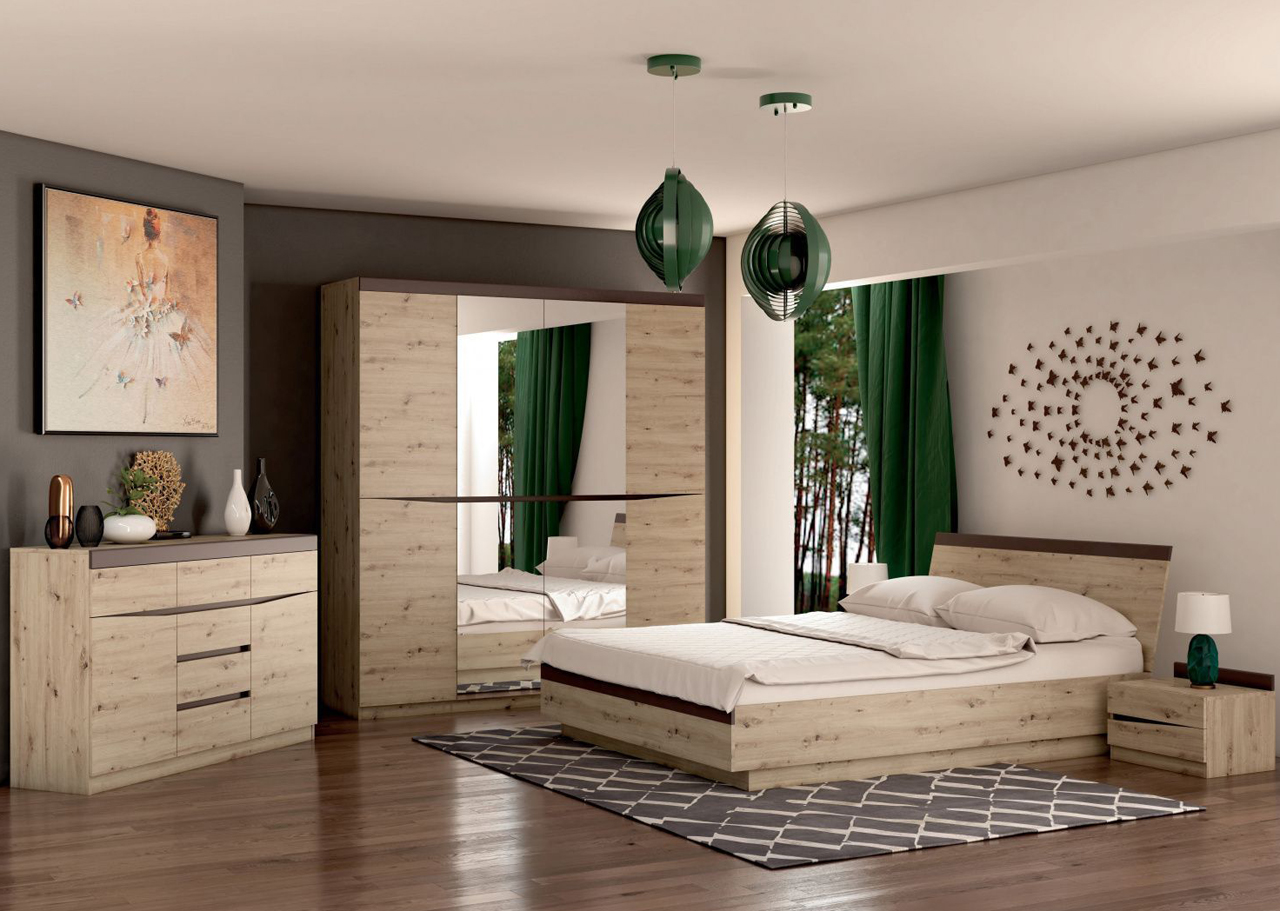 Комод 6 ящиков 2 двери "Тиана" от магазина мебели МегаХод.РФ