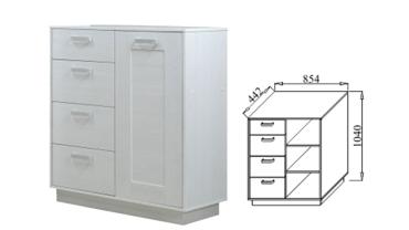 Комод "Квадро"