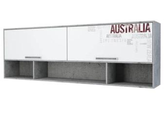 Полка навесная над кроватью "Грей"